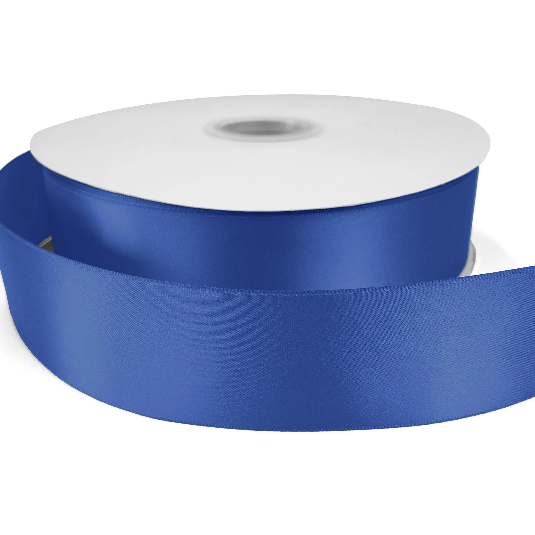 1 1/2" Bridal Satin Ribbon - 100yd Roll - Foil Print view 2