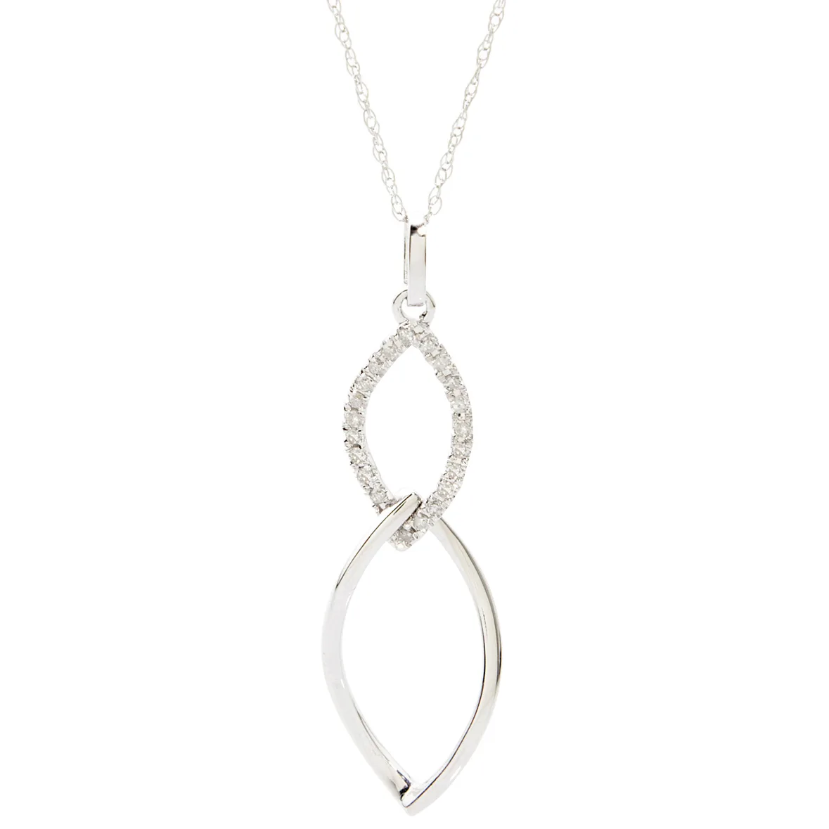 Jilco Inc Diamond Necklace - 0.10 Twt