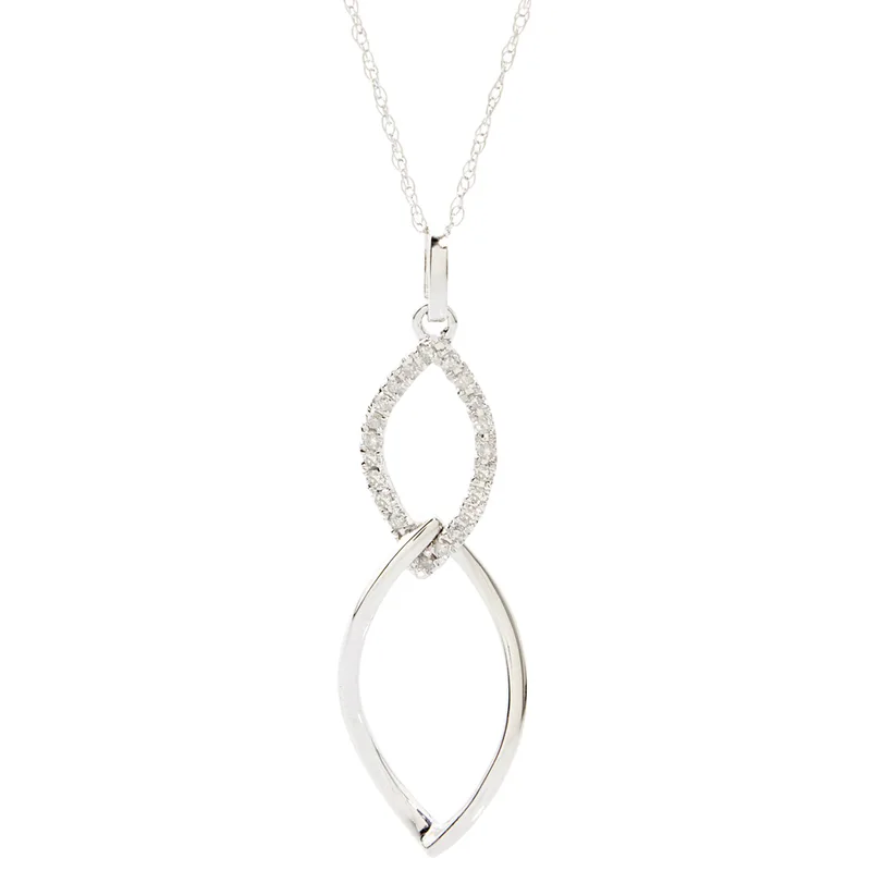 Jilco Inc Diamond Necklace - 0.10 Twt