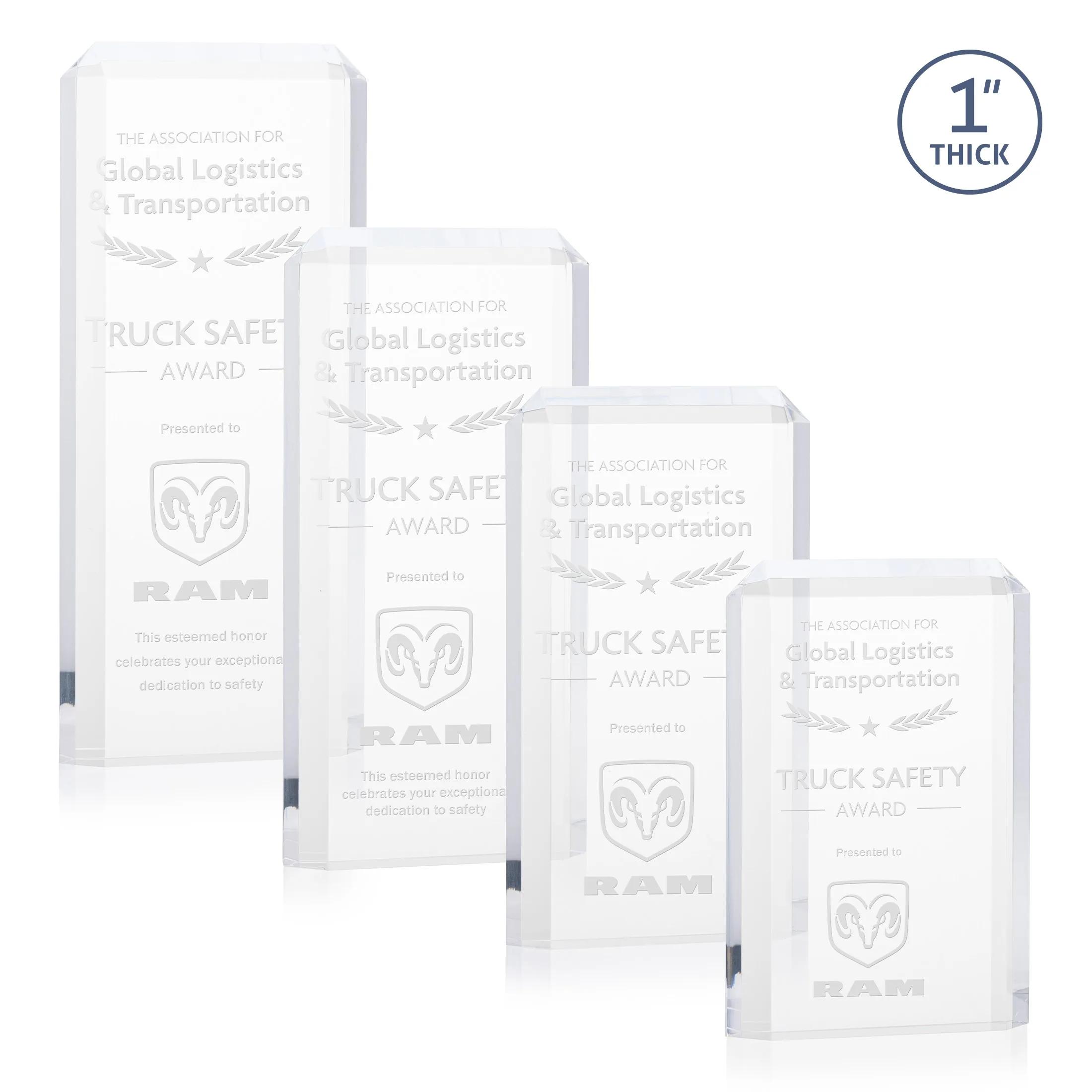 Laser Engraving, Clear