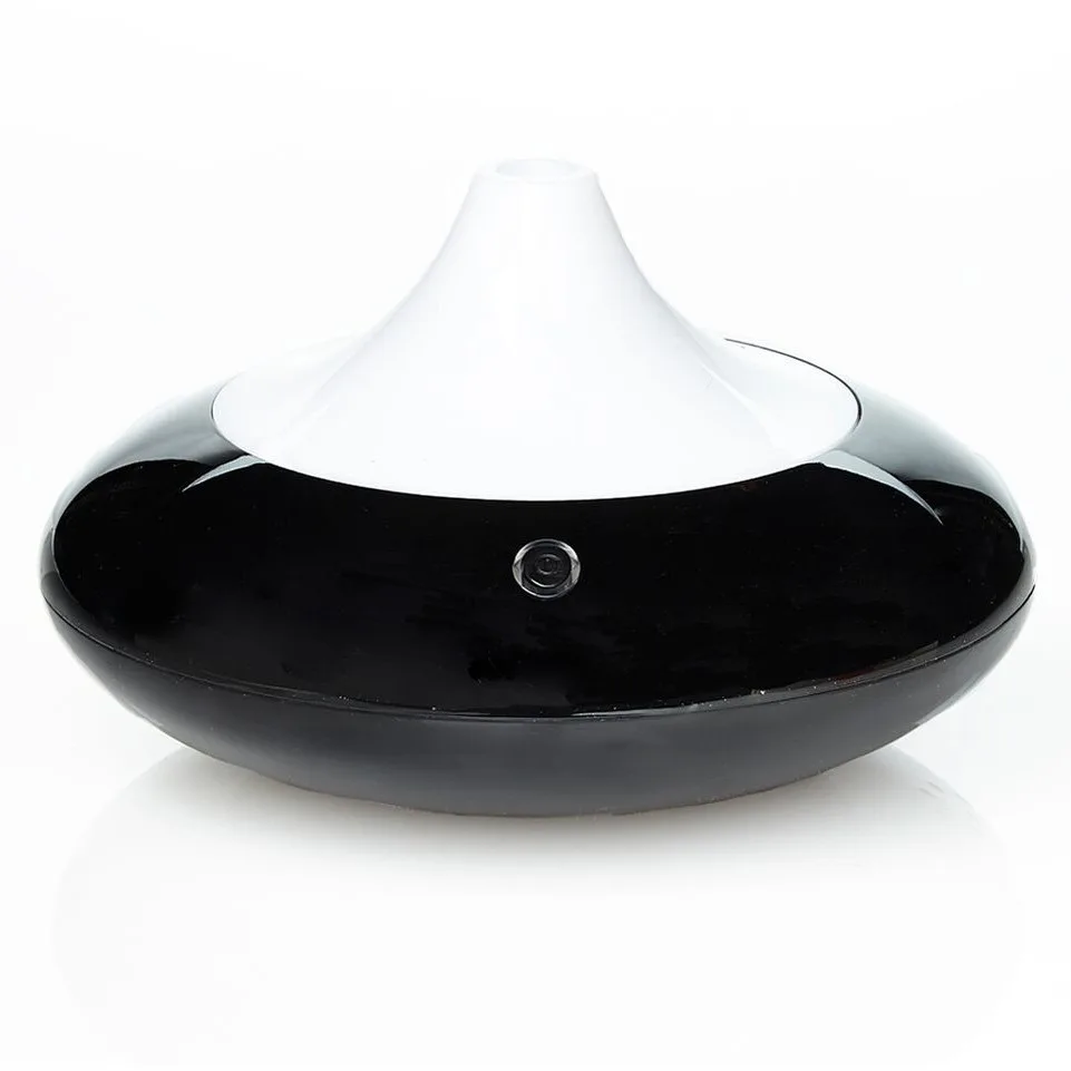 ZAQ Dew Aromatherapy Oil Diffuser w/ Ionizer & Color Changing Light (Black)