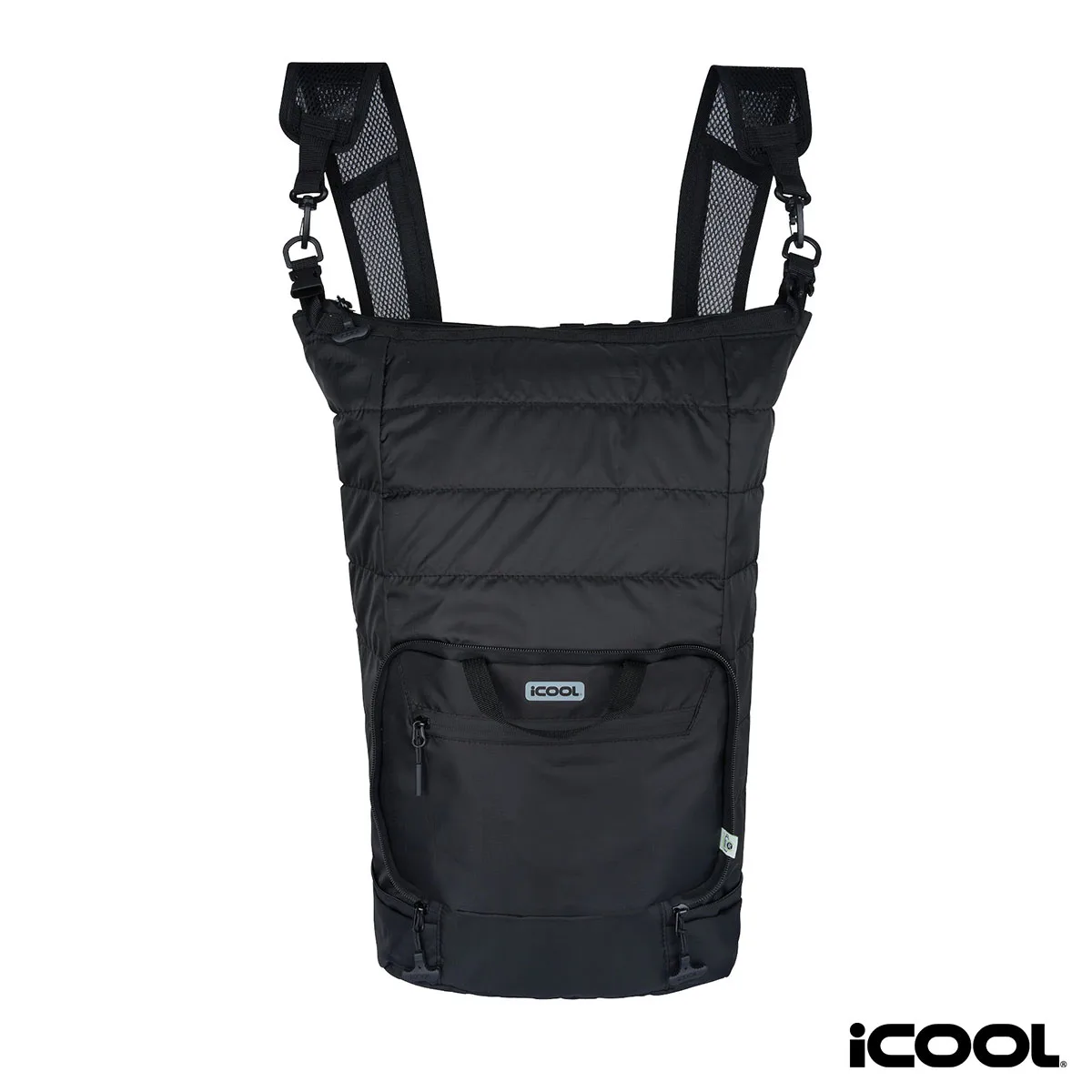 iCOOL Rockvale Repreve Packable Puffer 24-Can Backpack Cooler view 2