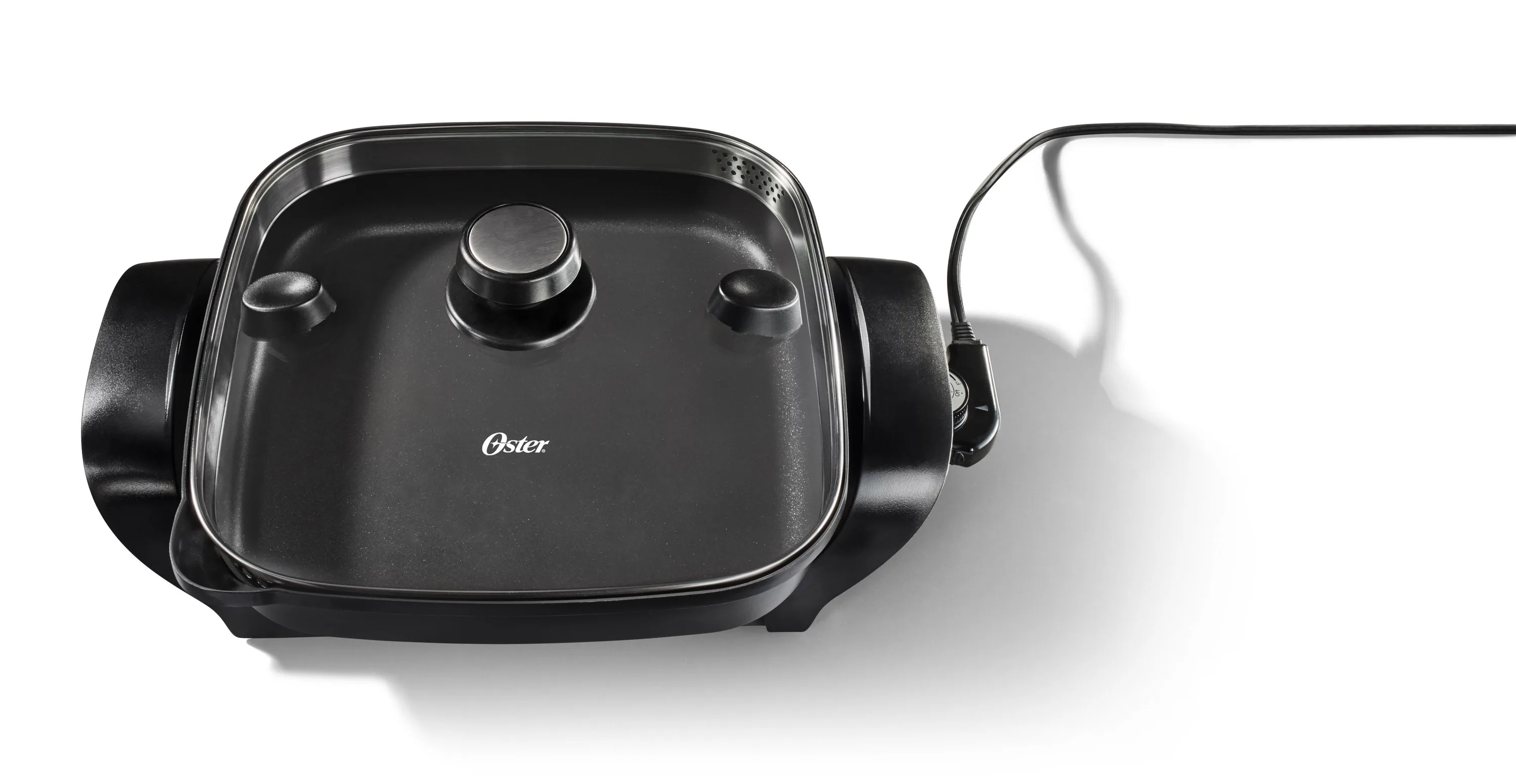 Oster® Diamondforce™ Strain & Pour Electric Skillet , 12" X 12"