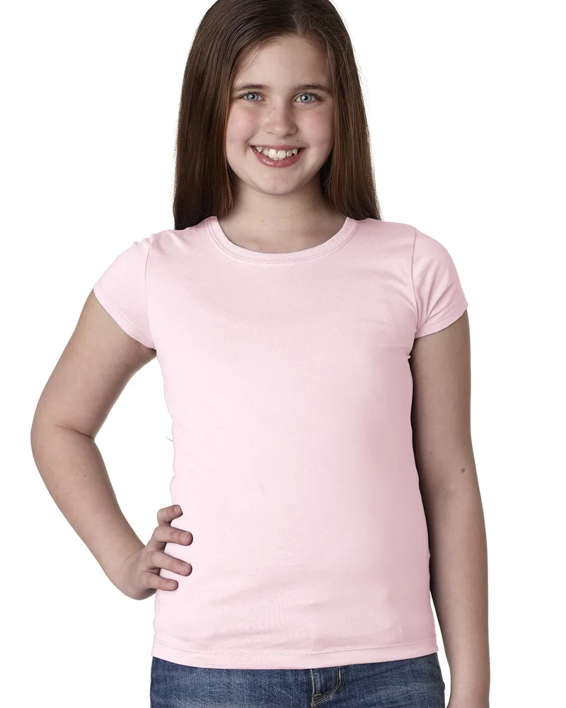 NEXT LEVEL APPAREL Youth Girls' Princess T-Shirt view 5