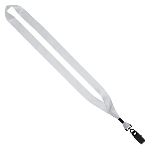 3/4" Dye-Sublimated Lanyard with Metal Crimp and Metal Bulldog Clip w/ Swivel view 3