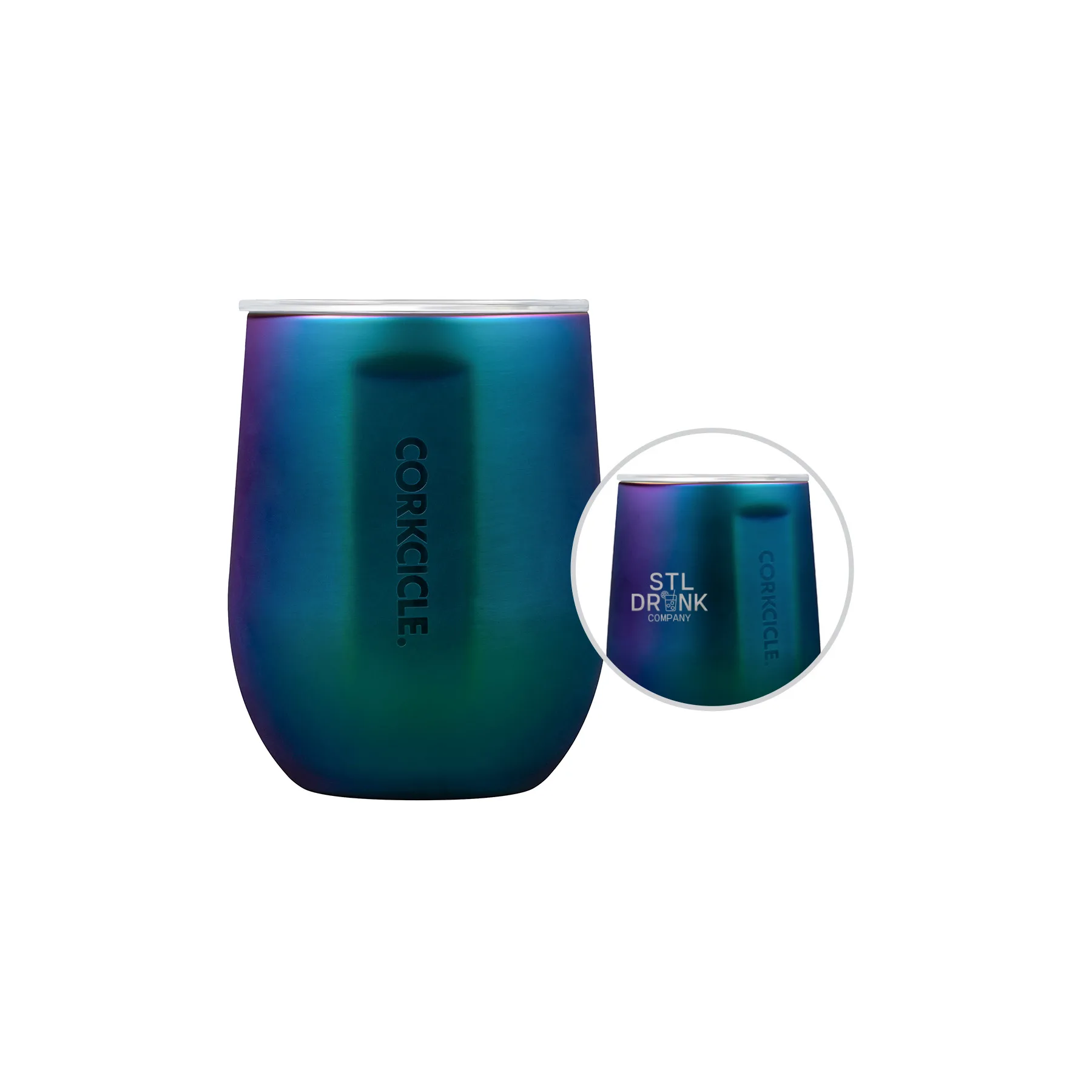Corkcicle 12 Oz. Stemless Wine Cup - Dragonfly