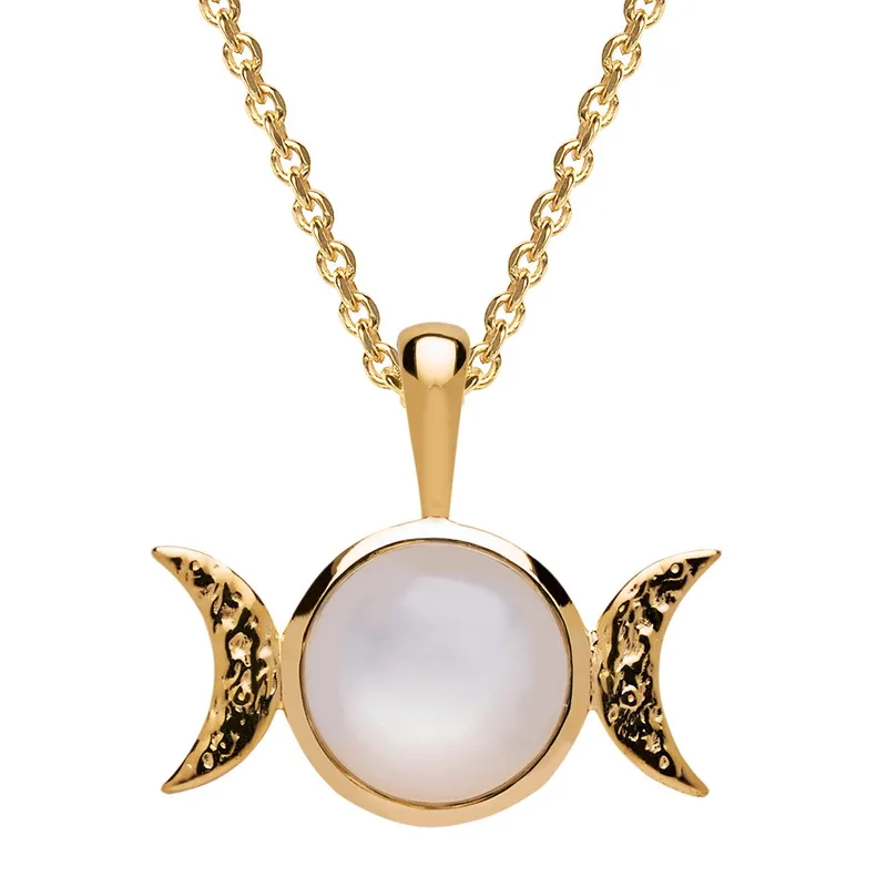 Jilco Inc Triple Moon Necklace