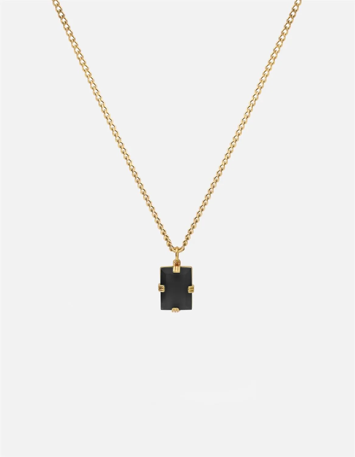 Miansai Lennox Onyx Necklace Women's