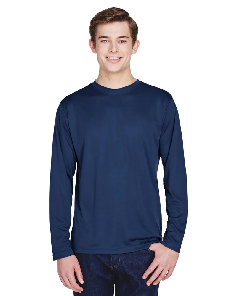 Team 365 Men's Zone Performance Long-Sleeve T-Shirt view 4