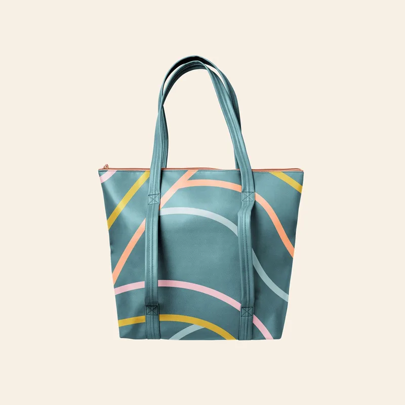 Twinkles Even More Yoga Tote - Vegan Leather view 2