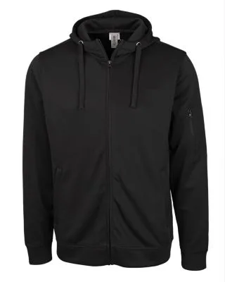 Clique Lift Eco Performance Full Zip Unisex Hoodie Sweatshirt view 4