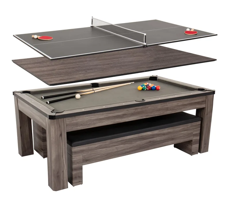 Escalade Sports Atomic - Hampton 84-Inch 3-In-1 Table