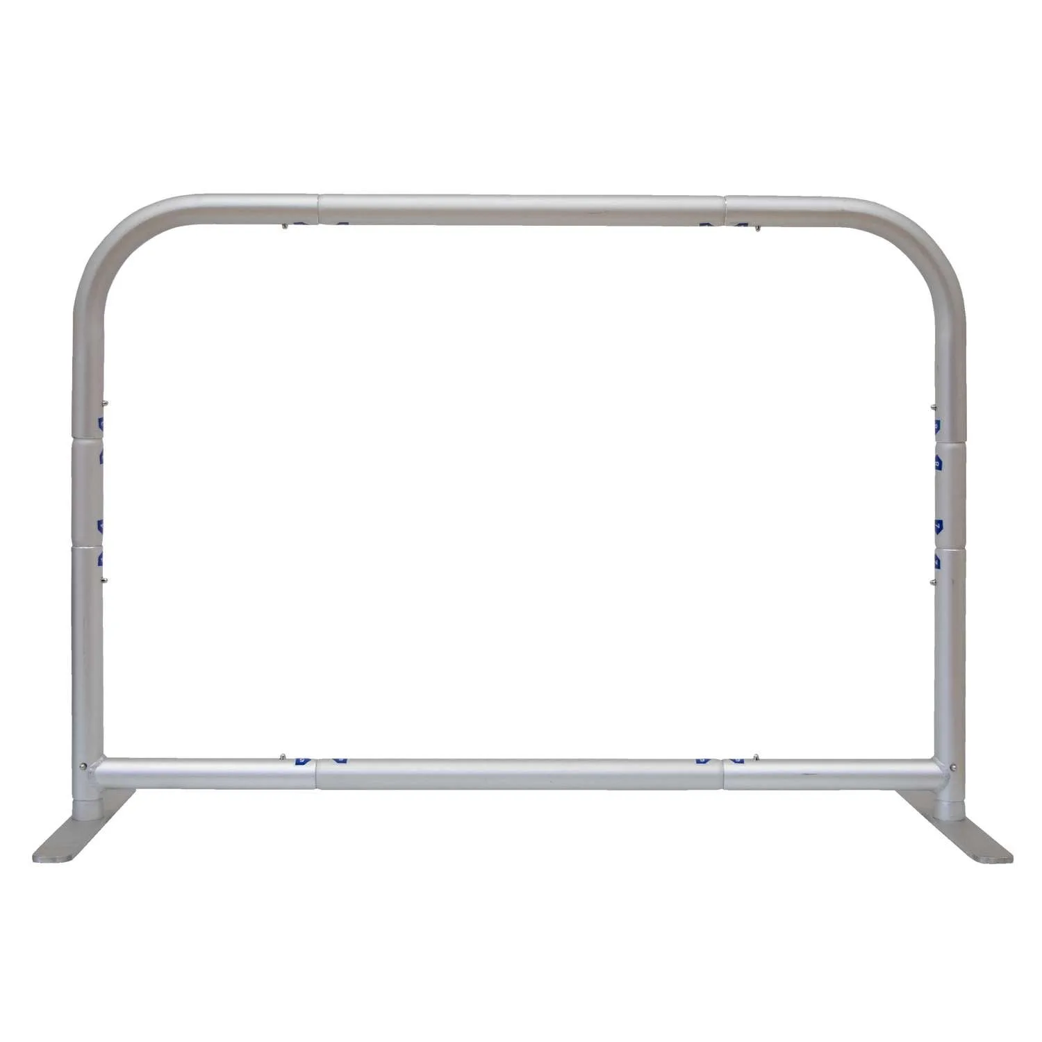 3'W x 2'H EuroFit Tabletop Straight Wall Hardware view 2