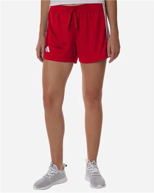 Adidas® Women's 3-Stripes 3" Shorts view 3