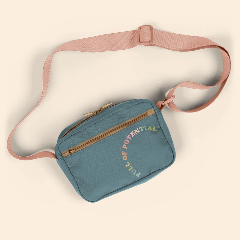 Landscape Crossbody - 4cp Pigment Dyed Canvas view 2