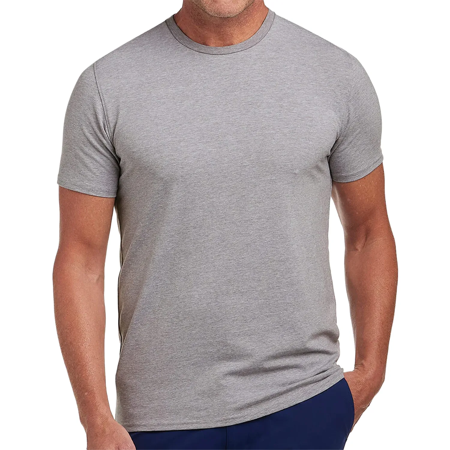 Holderness & Bourne® Mason Men's Crewneck T-Shirt UPF 50+ view 2