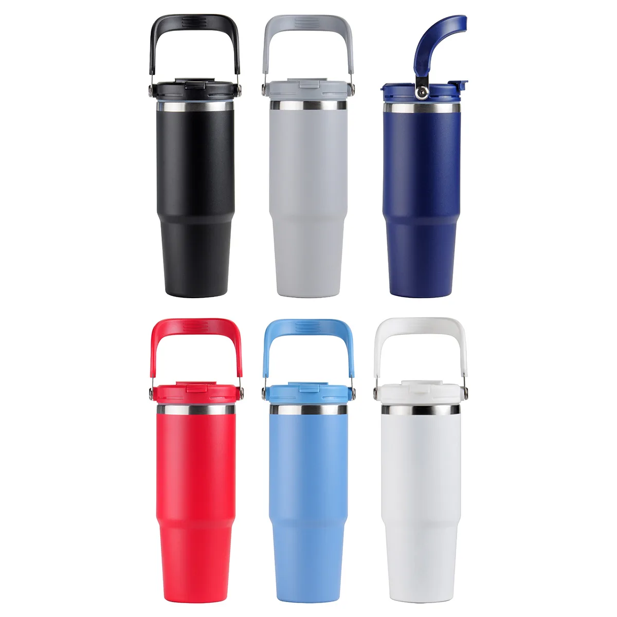 SENSO® Venture DuoFlow 30 oz Vacuum Insulated Stainless Steel Travel Tumbl view 2