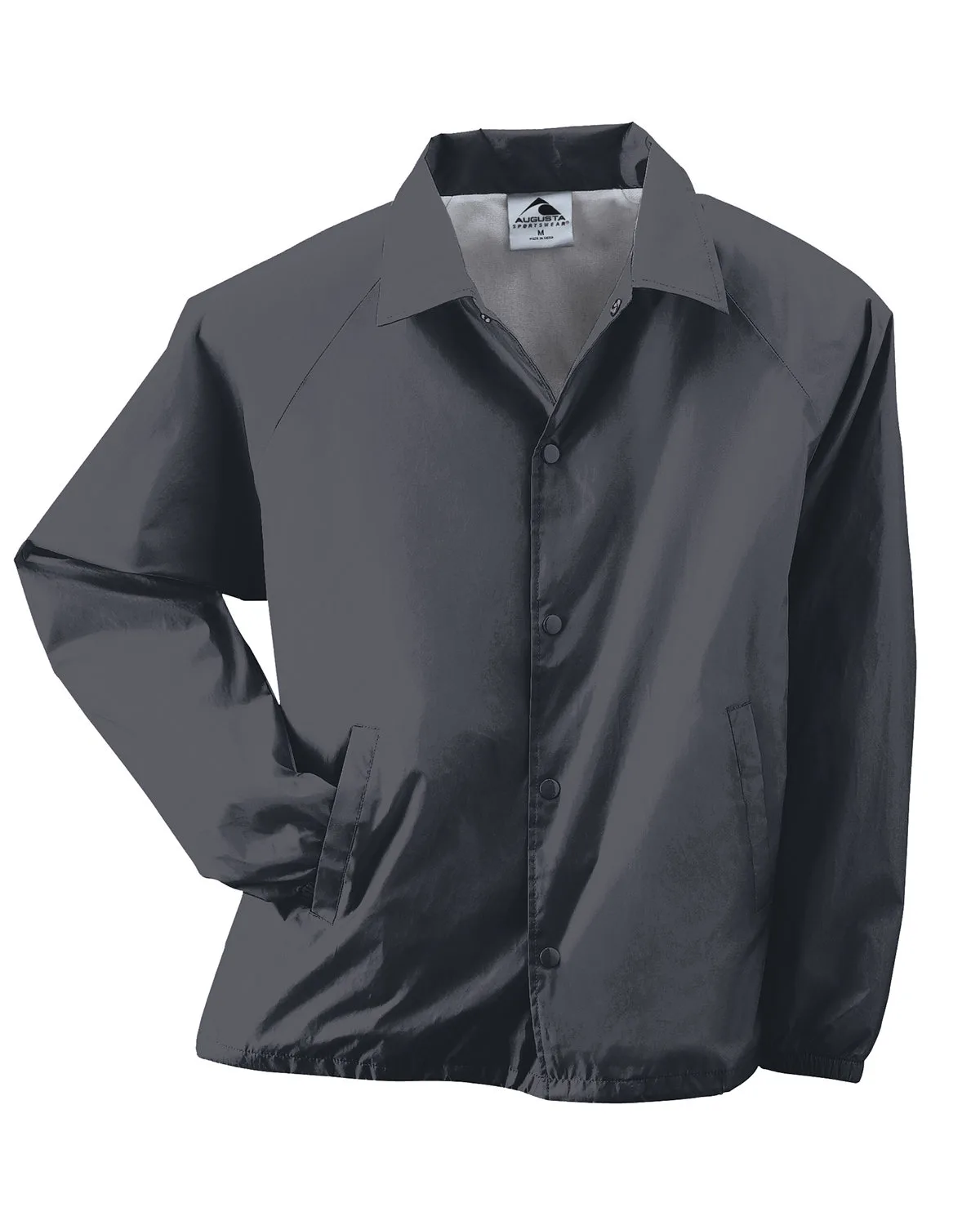 Augusta Unisex Nylon Coach's Jacket view 6