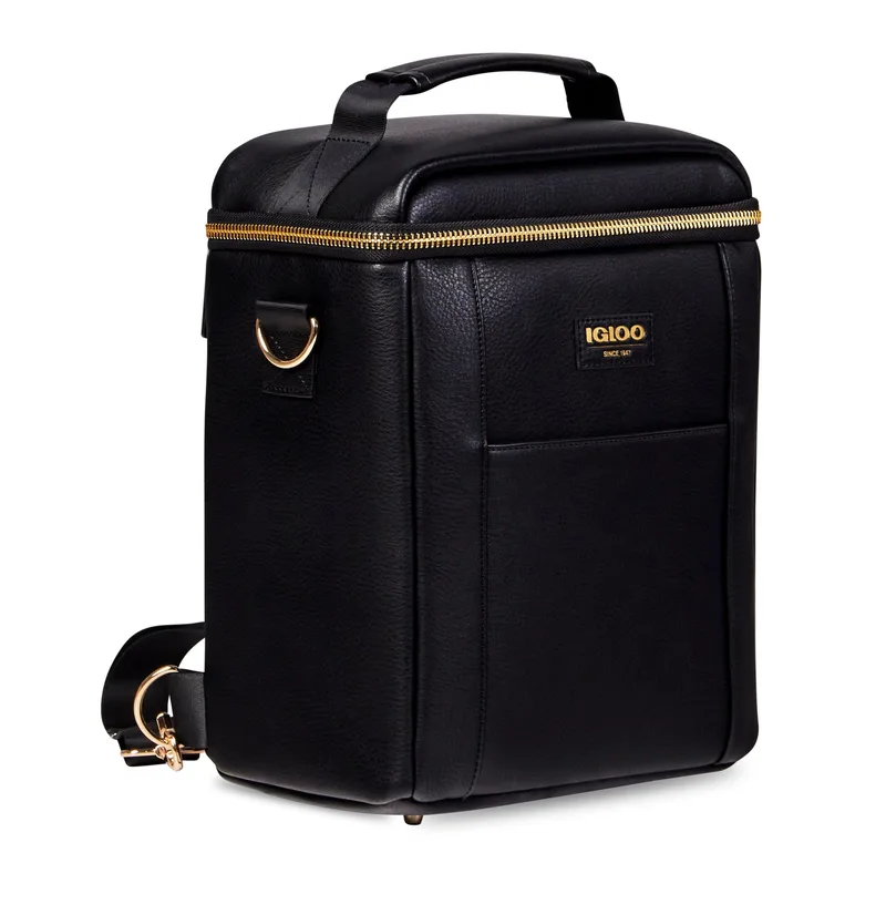 Igloo® Luxe Mini Convertible Backpack Cooler Black