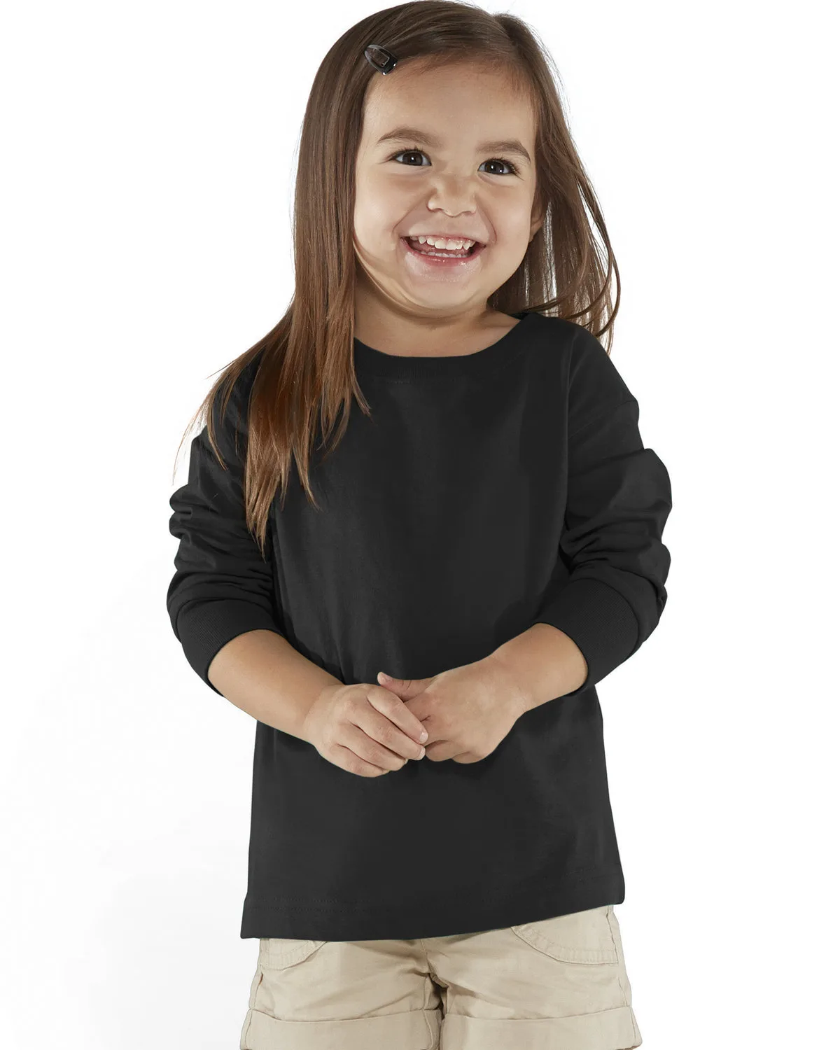 Rabbit Skins Toddler Long-Sleeve Fine Jersey T-Shirt