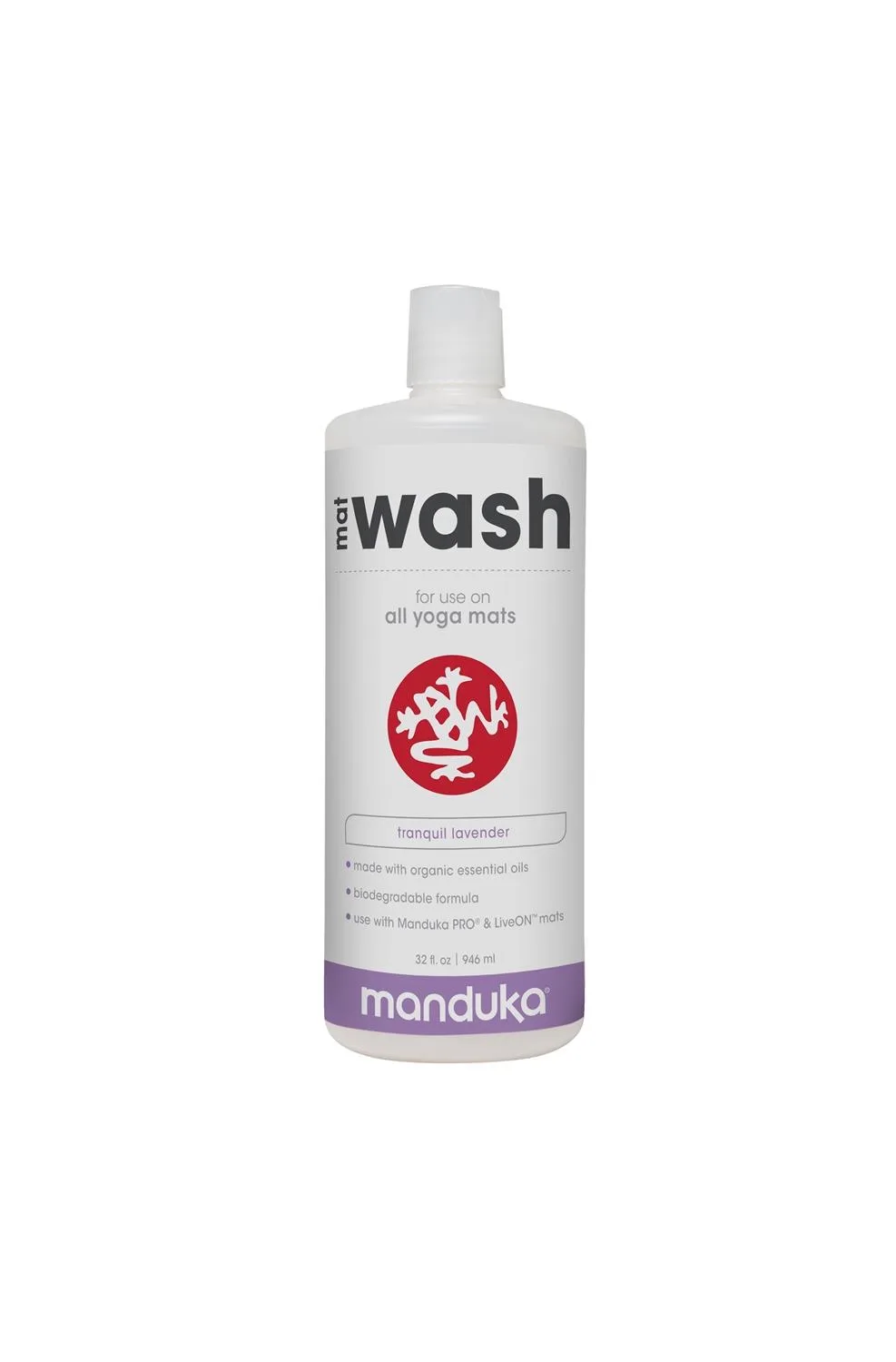 Manduka Mat Cleaner 32 Oz-Lavender