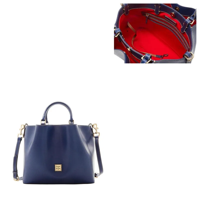 Dooney & Bourke Marine Saffiano Large Barlow