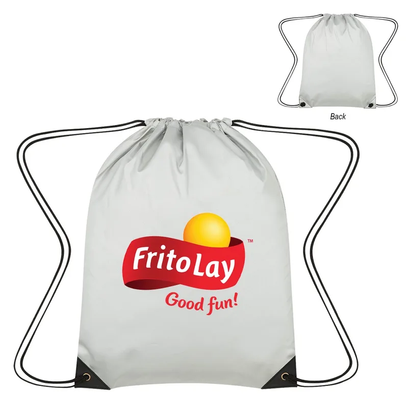 Celestial Reflective Drawstring Bag view 2