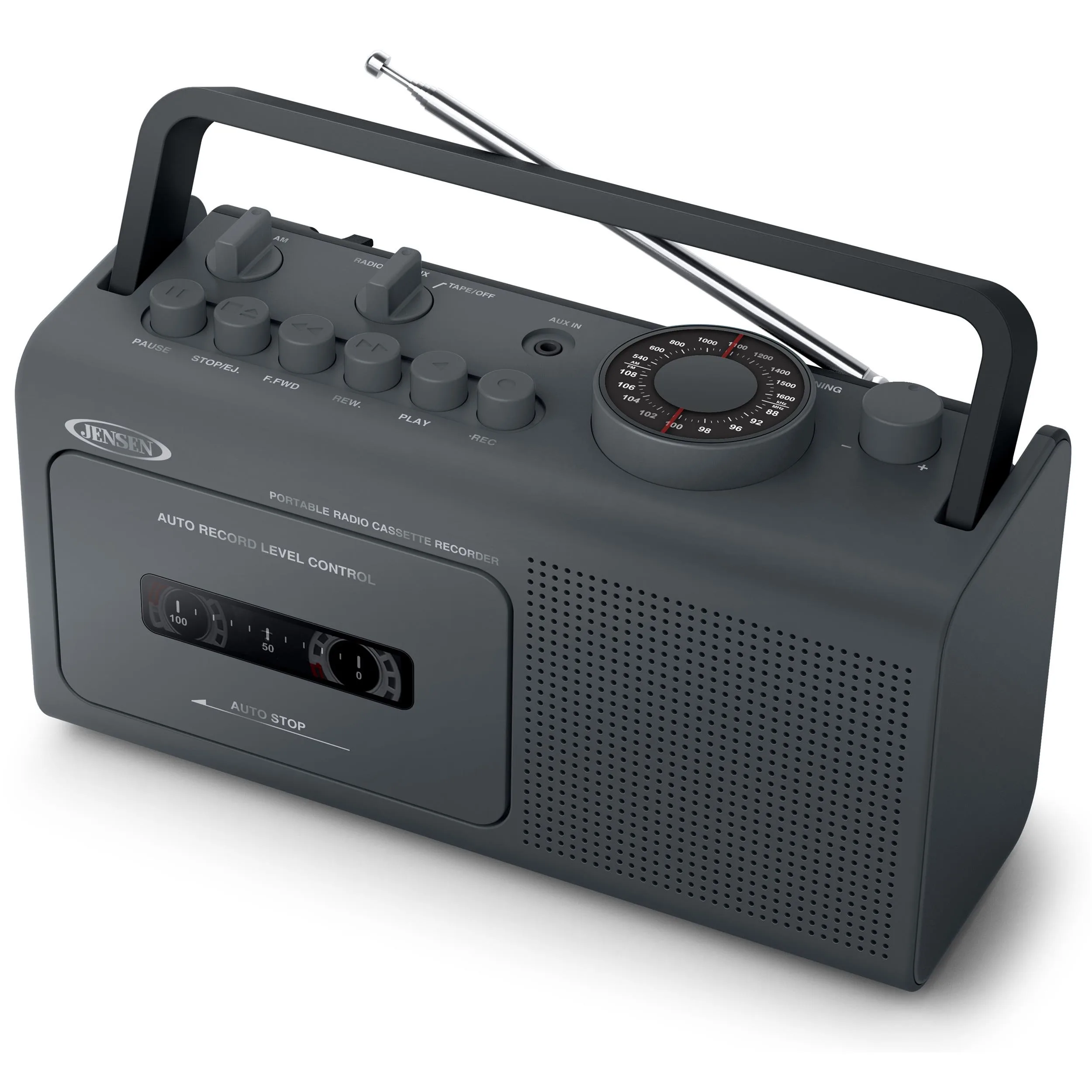 Jensen Audio Portable Cassette Player/Recorder w/Am/Fm Radio