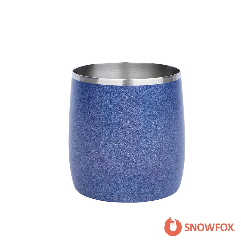 Snowfox 11 oz. Shimmer Finish Vacuum Insulated Whiskey Rocks Tumbler view 2
