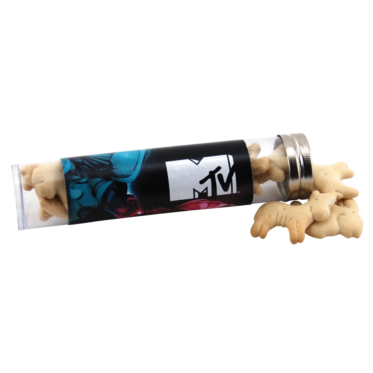 Tube w/Animal Crackers