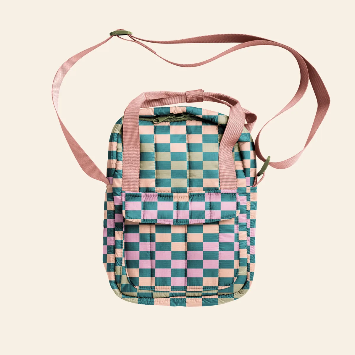 Mini Crossbody Backpack (Puff Puff) view 2