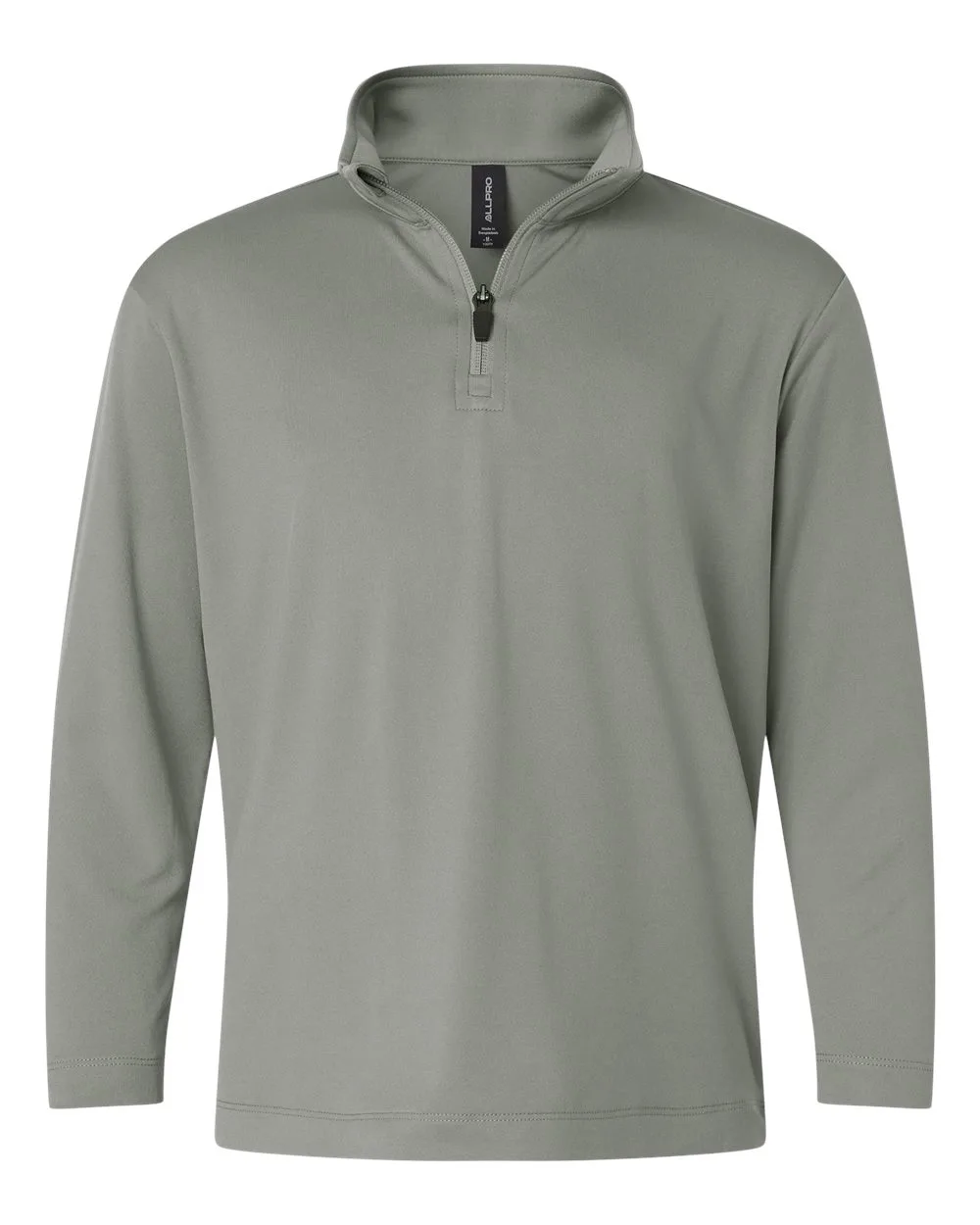 AllPro™ Pro-Lock Youth Performance Quarter-Zip Pullover Sweater view 5