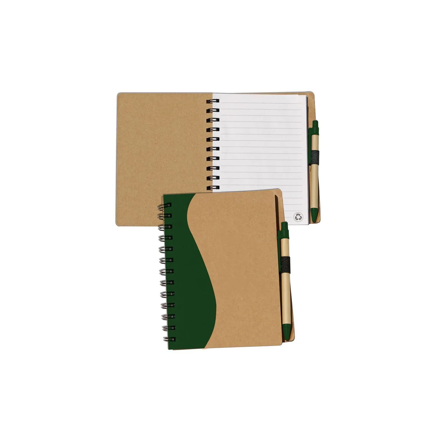 Recycled Notepad W/Pen view 2