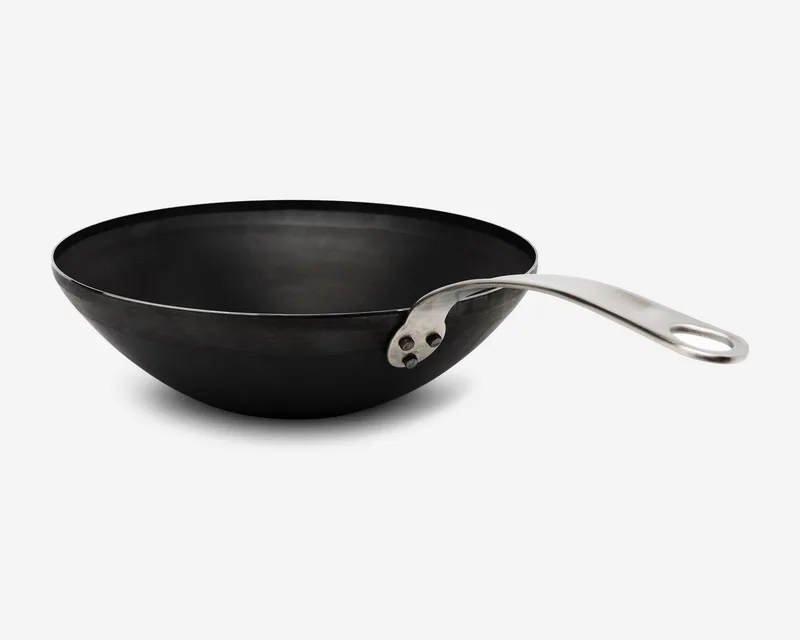 Made In 12-Inch Blue Carbon Steel Wok