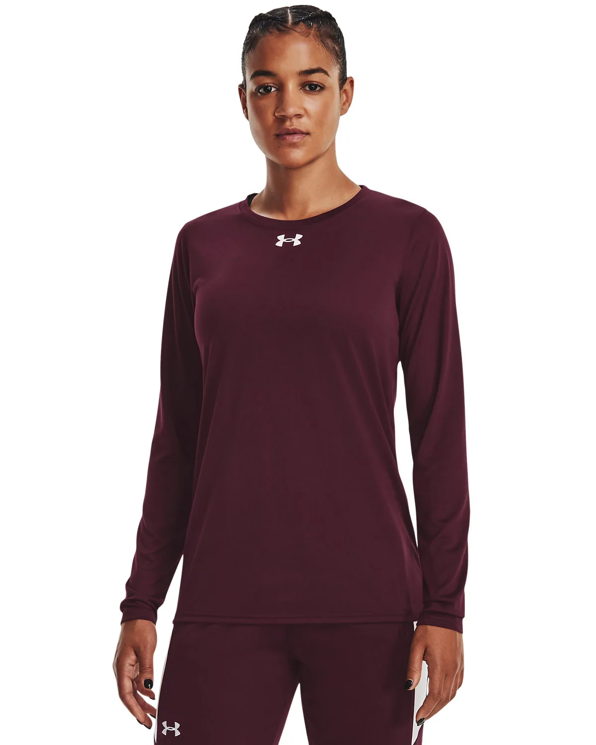 Maroon/ Wht _609