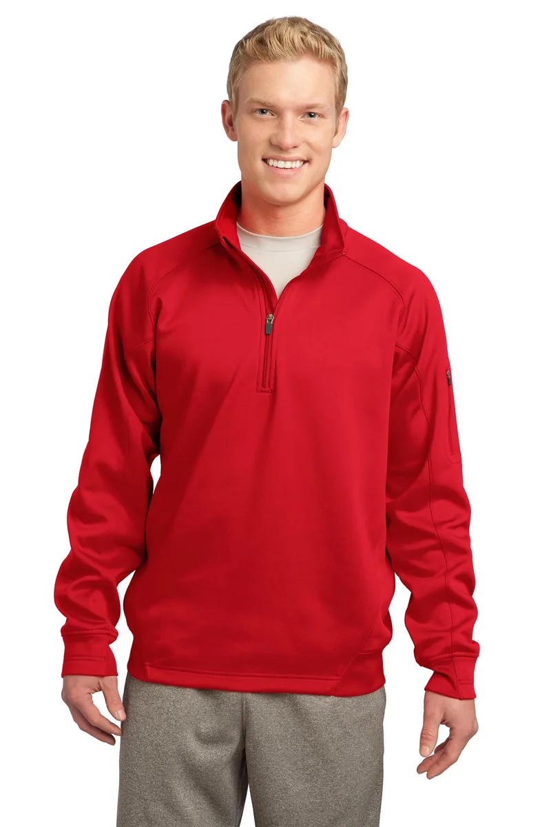 Sport-Tek® Tech Fleece 1/4-Zip Pullover. view 3