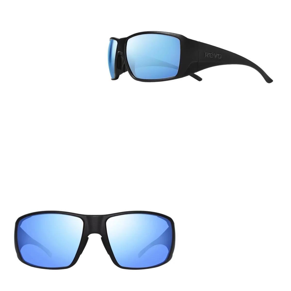 Revo Sunglasses Dune Sport Wrap - Matte Black