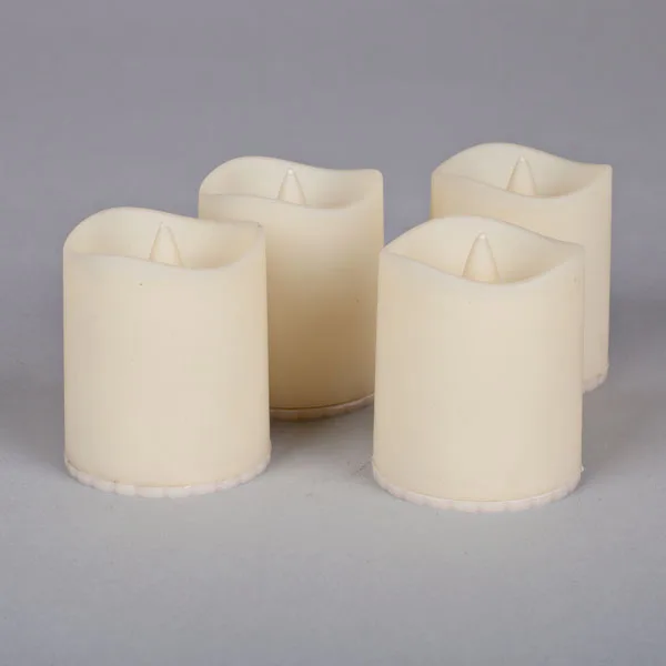 Everlasting Glow 4 Piece Flameless Votives