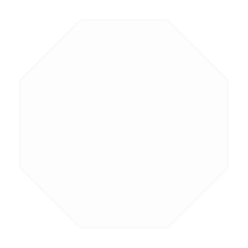 Octagon Paper Coaster view 3