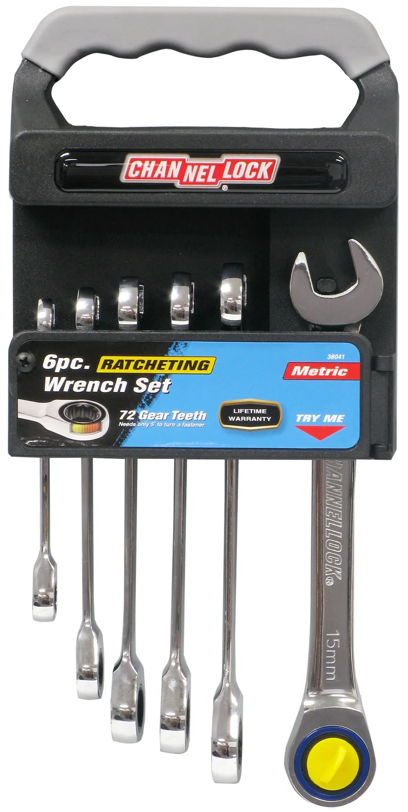 Allied Channellock 6-Piece Metric Ratcheting Wrench Set