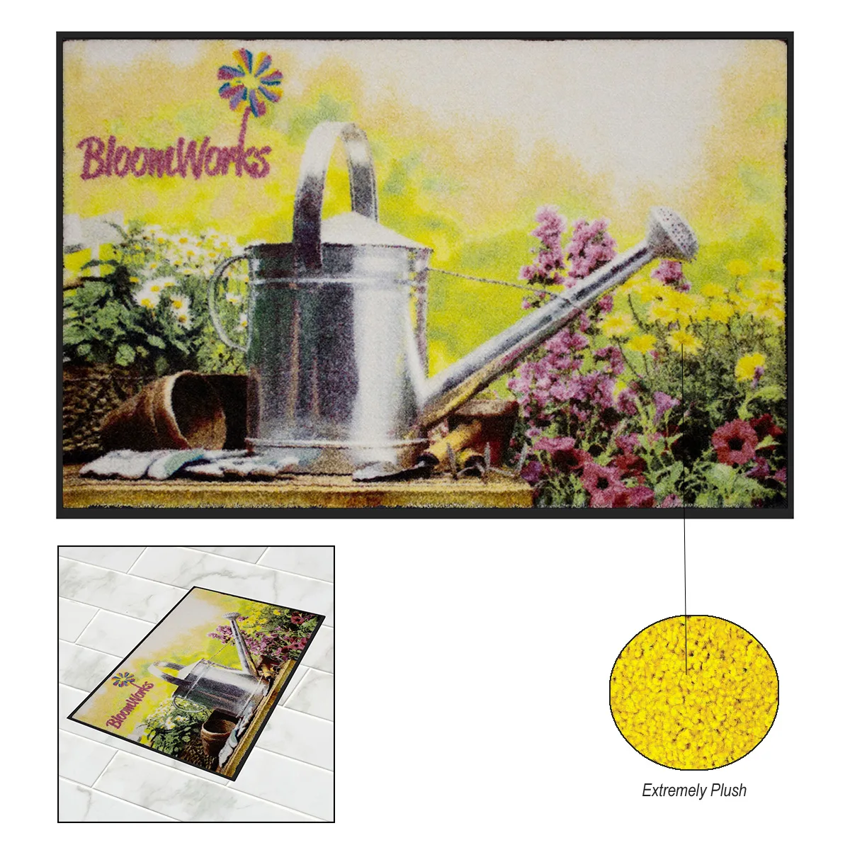 4' X 6' Digiprint™ Hd Indoor Floor Mat view 2