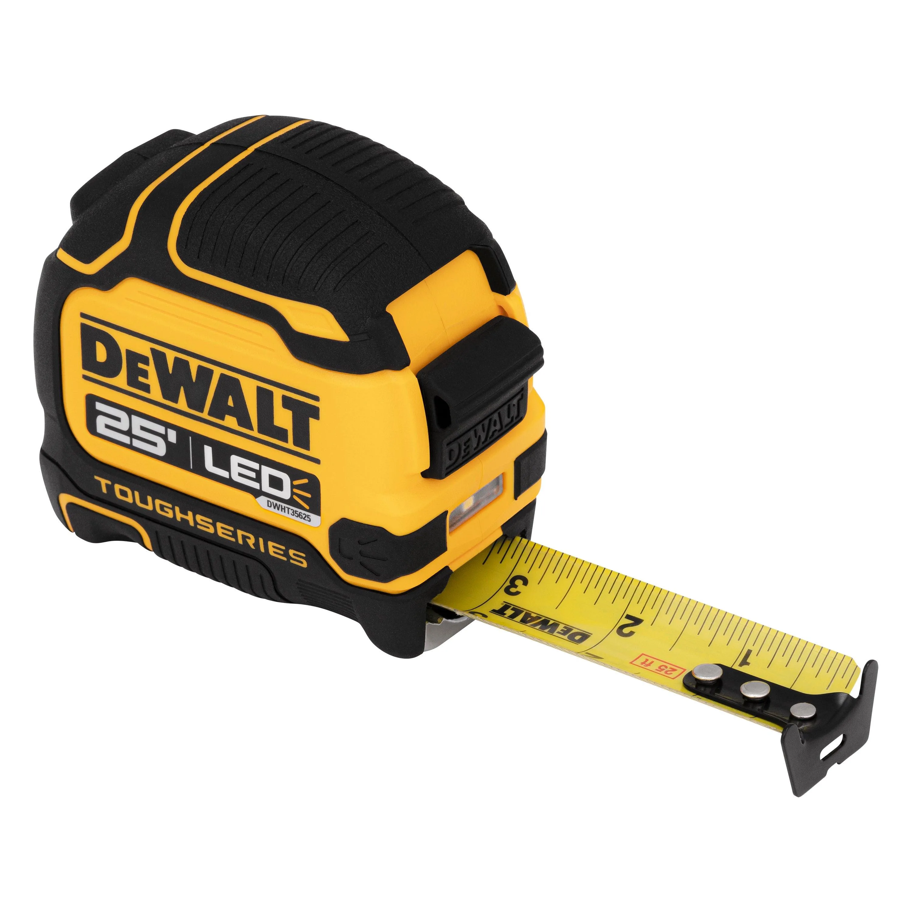 DeWalt Toughseries 25' Lighted Tape Measure