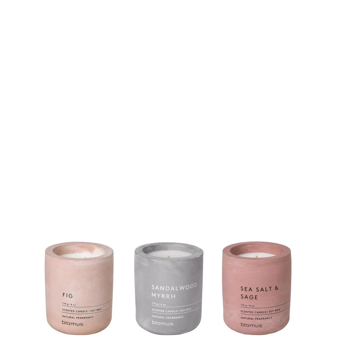 Blomus Fragra- Small Candle Set - Earth