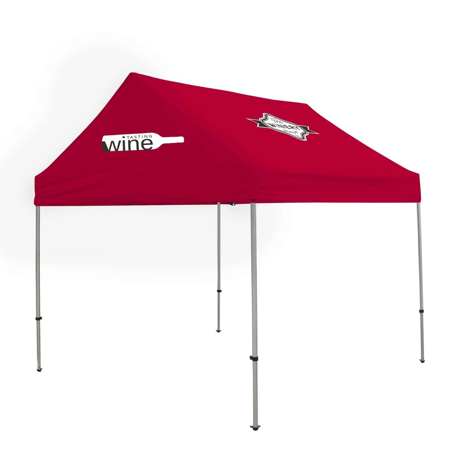 10' Gable Tent Kit (Full-Color Imprint, 2 Locations)