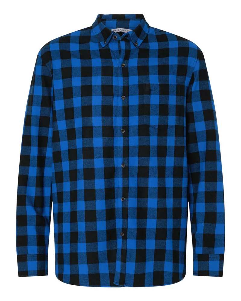 Royal Blue/Black Buffalo Front Lifestyle View