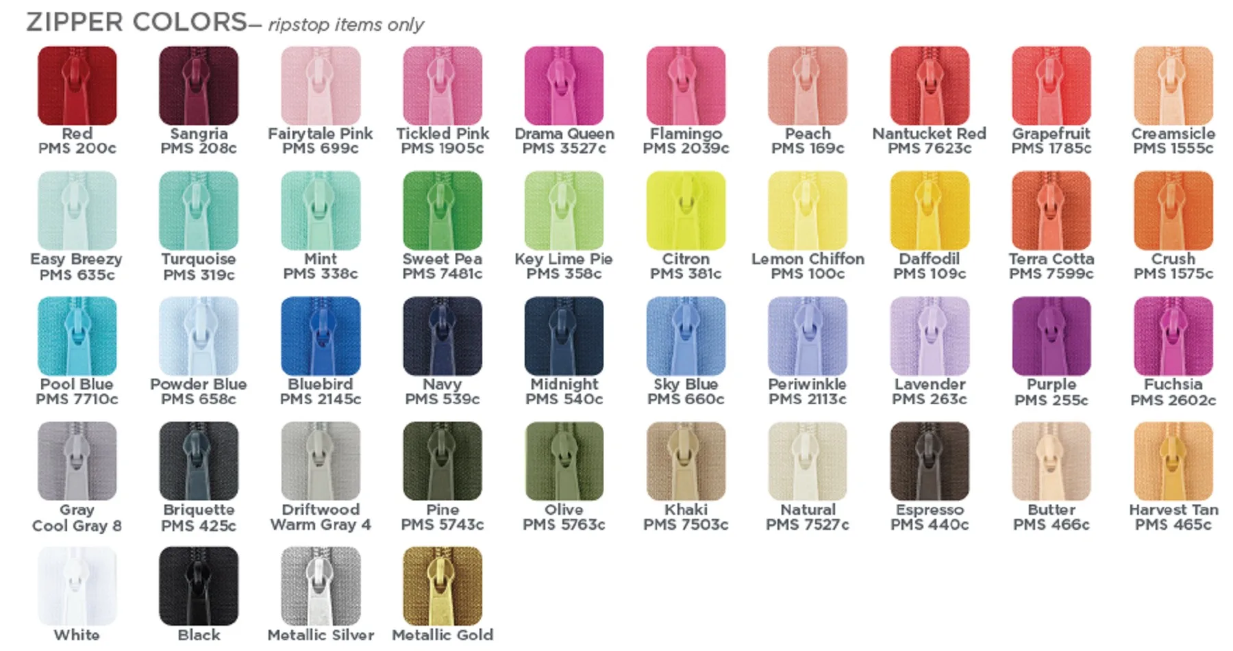 Zip Front Pouches Tuck & Toss - Ripstop - Large view 2