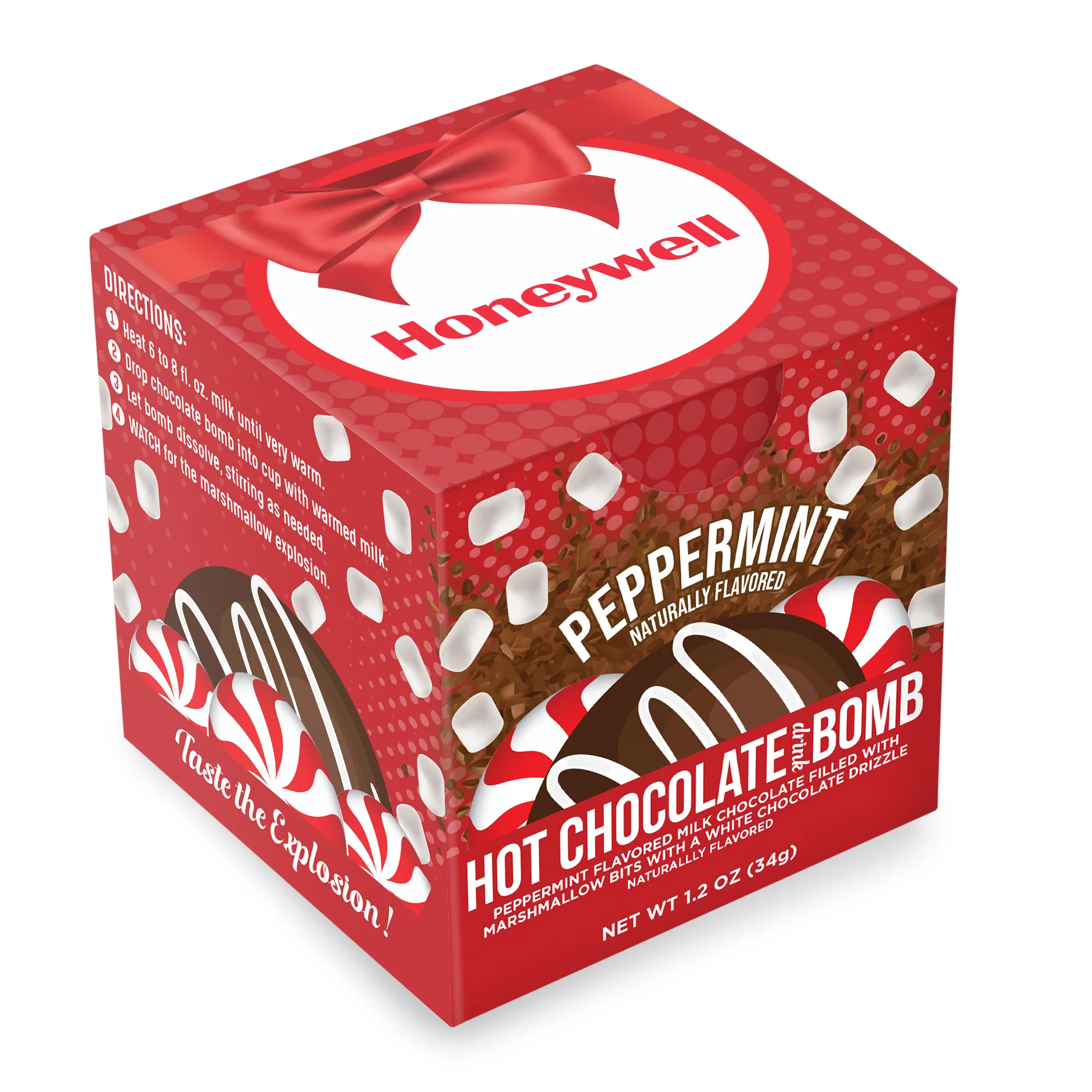 Hot Cocoa Bomb - Peppermint Flavor view 3