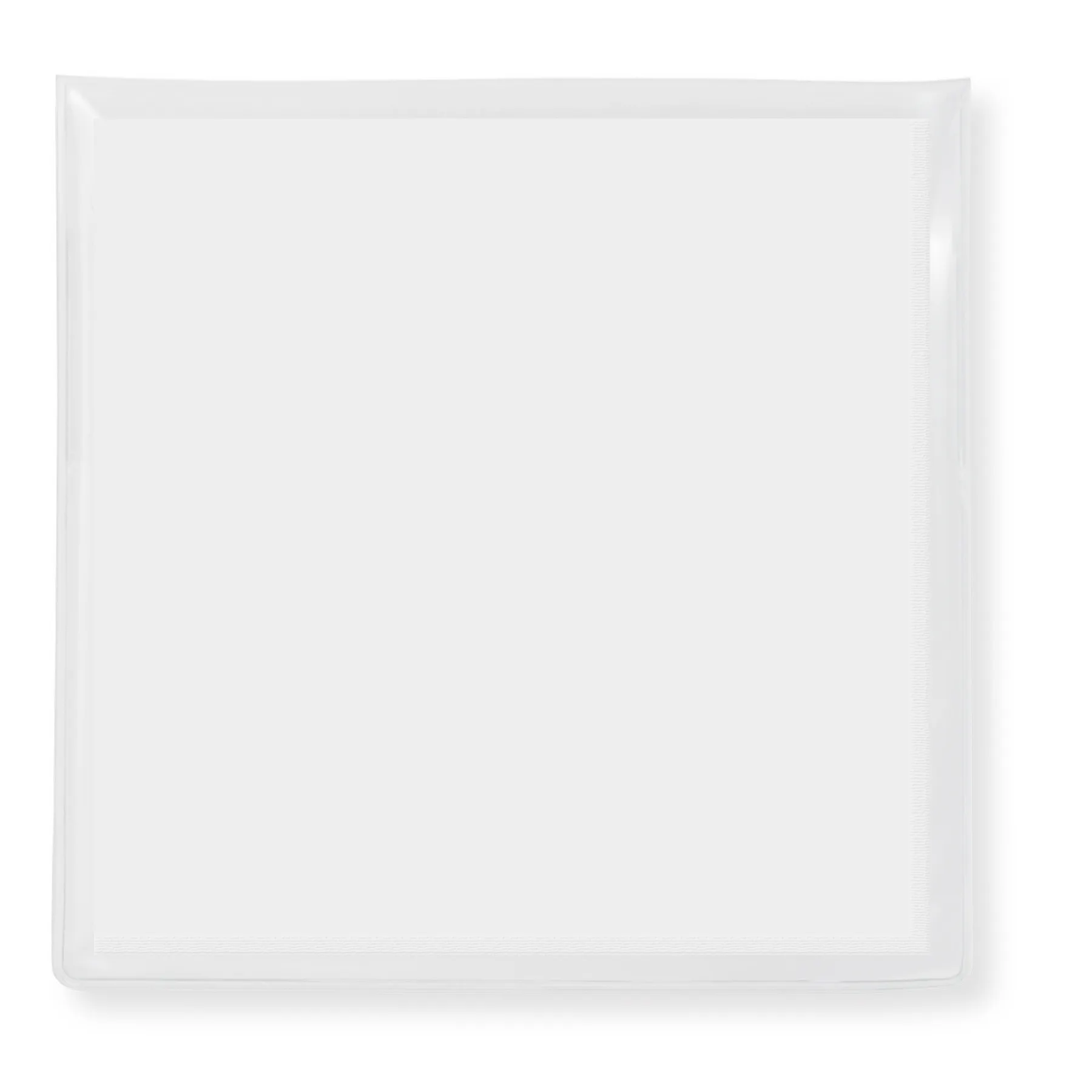 Premium 11" x 11" Full Color Microfiber Cloth, in Clear Vinyl Pouch view 2