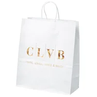 Citation - White Shopper - Foil Print (13" x 6" x 15") — 1 Location