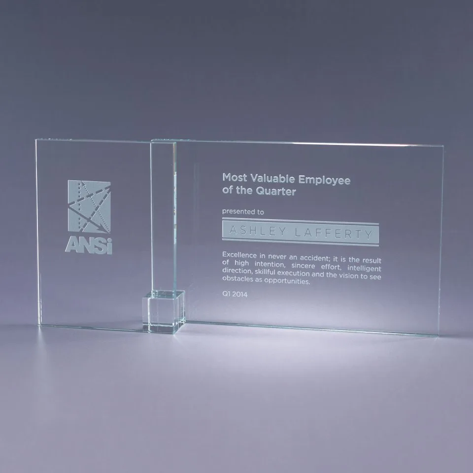 5" Shadow Crystal Award